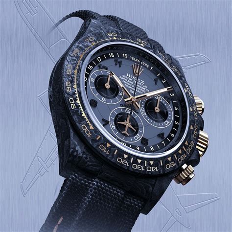 Rolex daytona diw carbon price